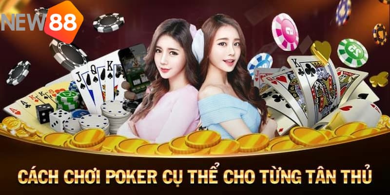 Hướng dẫn cách chơi poker cơ bản cho tân thủ