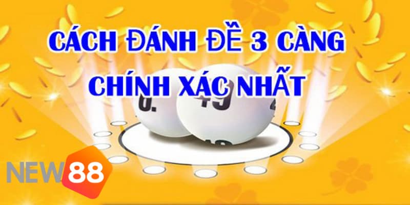 Đánh lô 3 càng theo bóng tổng đề