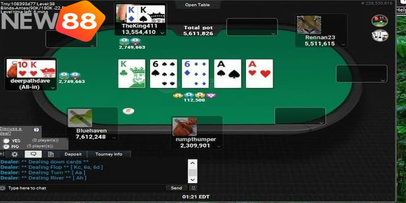 Hướng dẫn chơi Poker Online